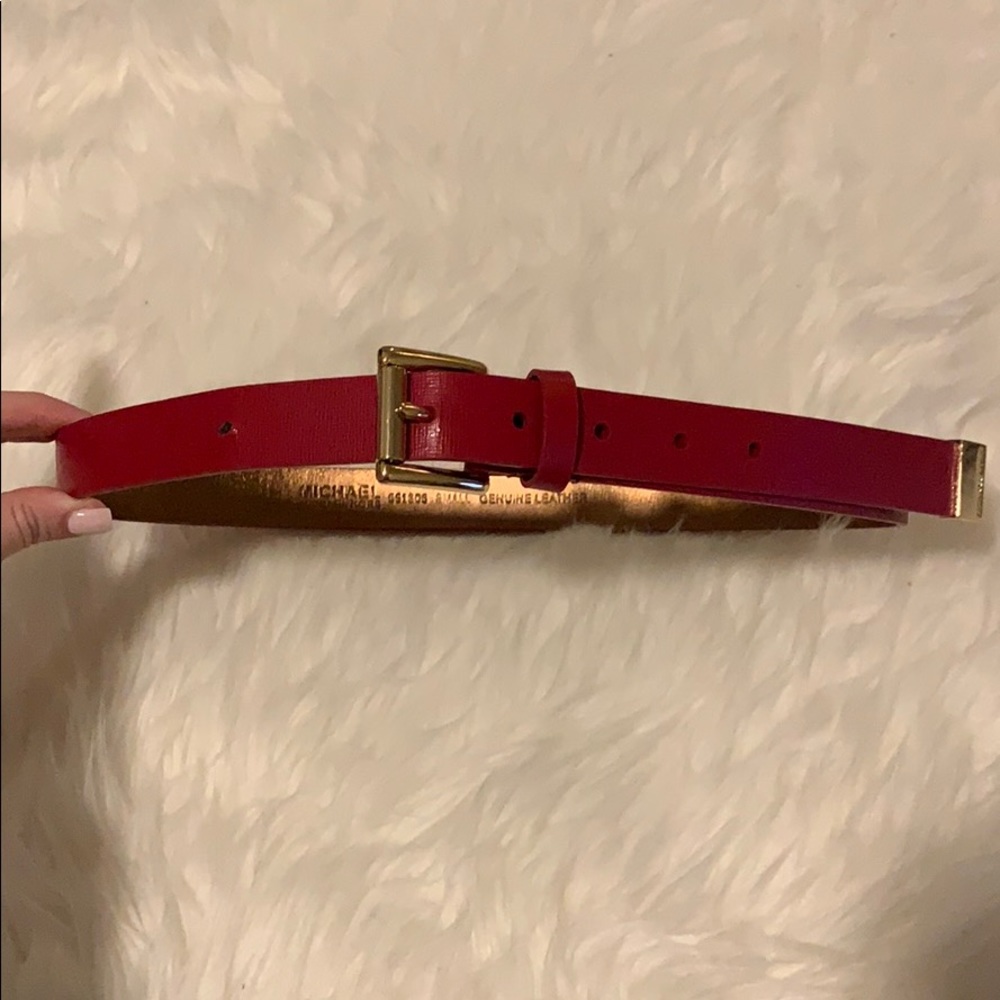 [AUTHENTIC] Red Michael Kors belt
